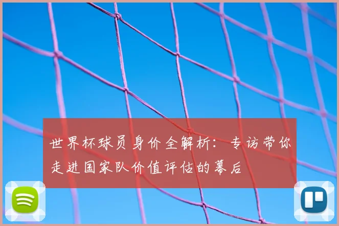 世界杯球员身价全解析:专访带你走进国家队价值评估的幕后
