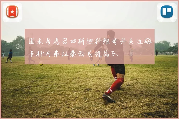 国米考虑召回斯坦科维奇并关注磁卡科内弗拉泰西或将离队