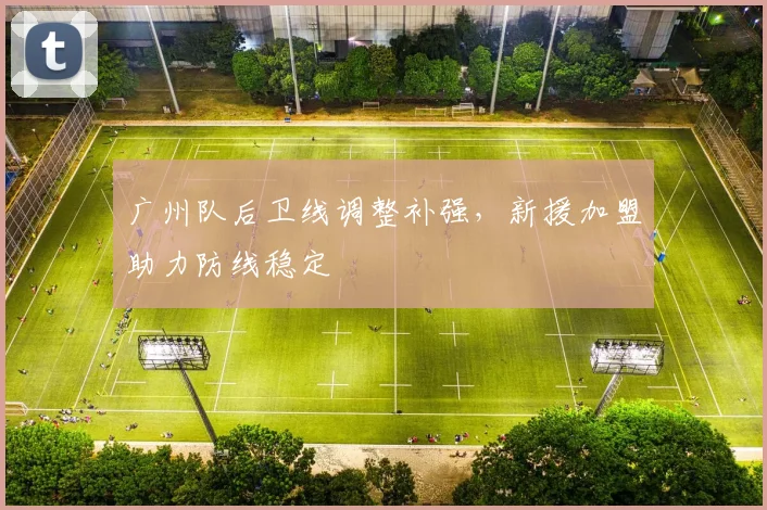 广州队后卫线调整补强,新援加盟助力防线稳定