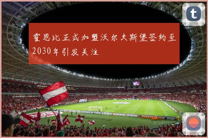 霍恩比正式加盟沃尔夫斯堡签约至2030年引发关注